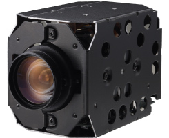 Hitachi VK-S858EN 540TVL 23X 1/4 CCD WDR DSS FNR Color Zoom Camera